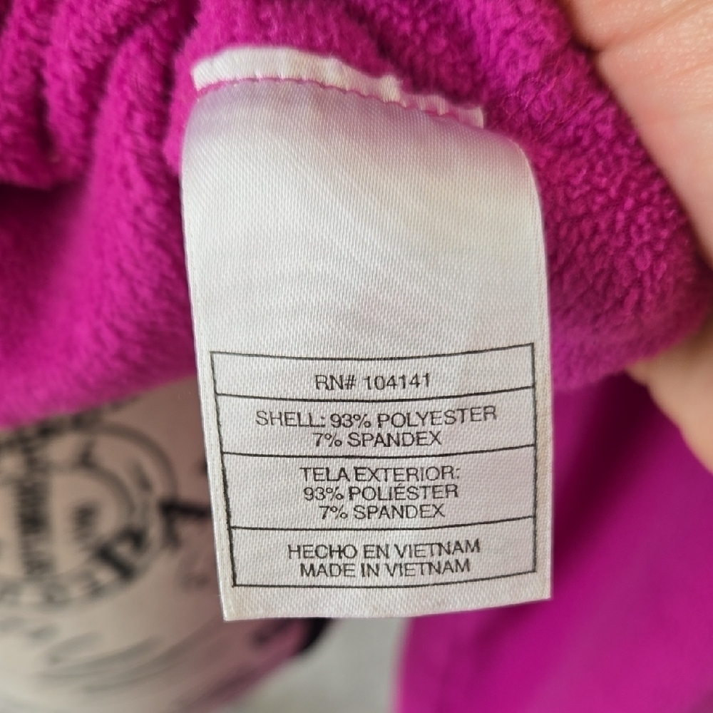 Nike Women's Magenta Quarter-Zip Fleece Sweatshirt - Picture 3 of 4